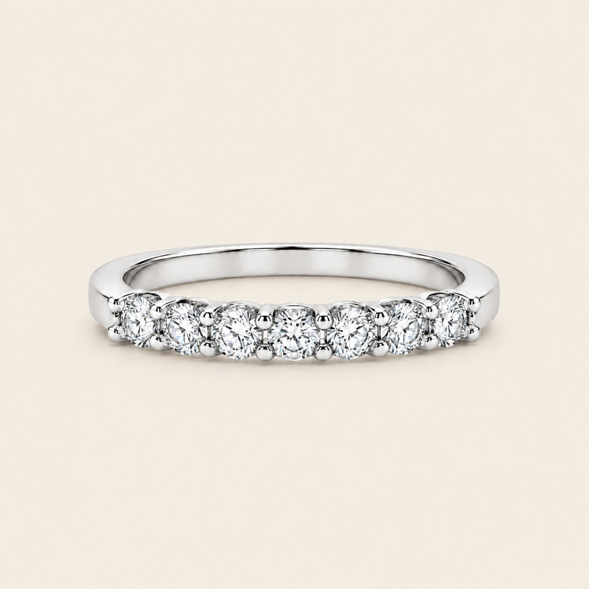 Alianza / Churumbela de Oro Blanco 14k con Diamante