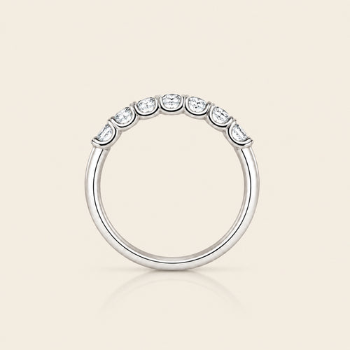 Alianza / Churumbela de Oro Blanco 14k con Diamante