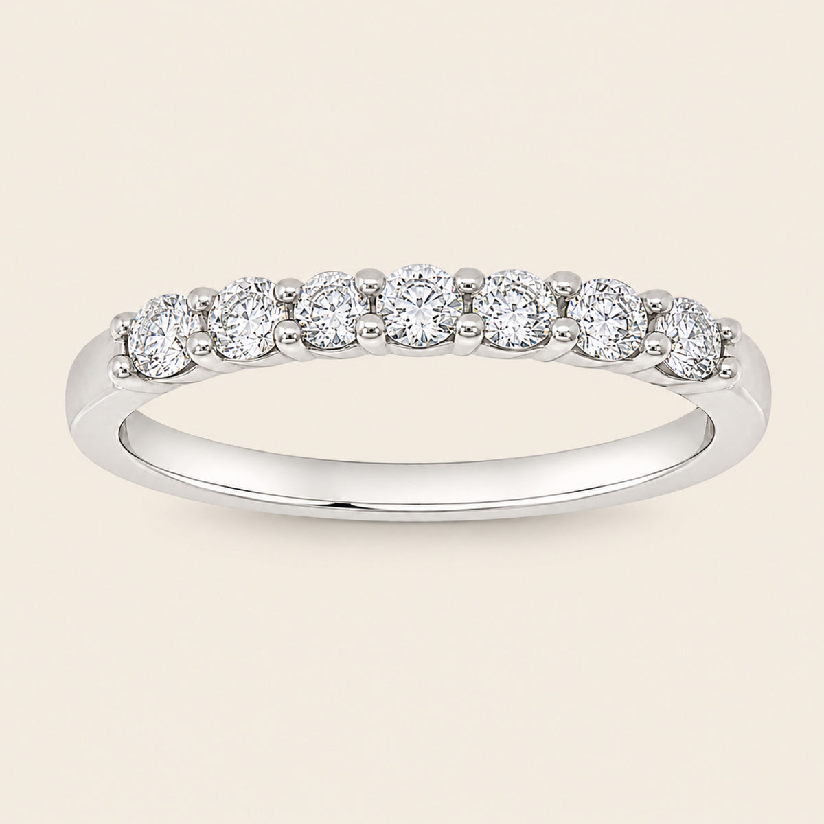 Alianza / Churumbela de Oro Blanco 14k con Diamante