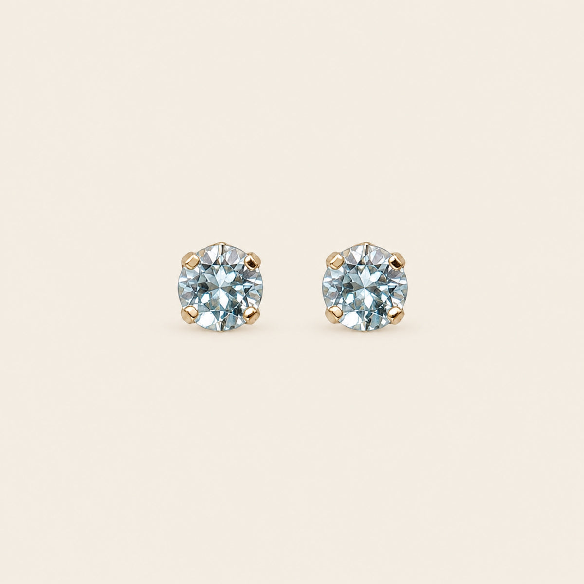 Broqueles Piedra del Mes – Oro 14k