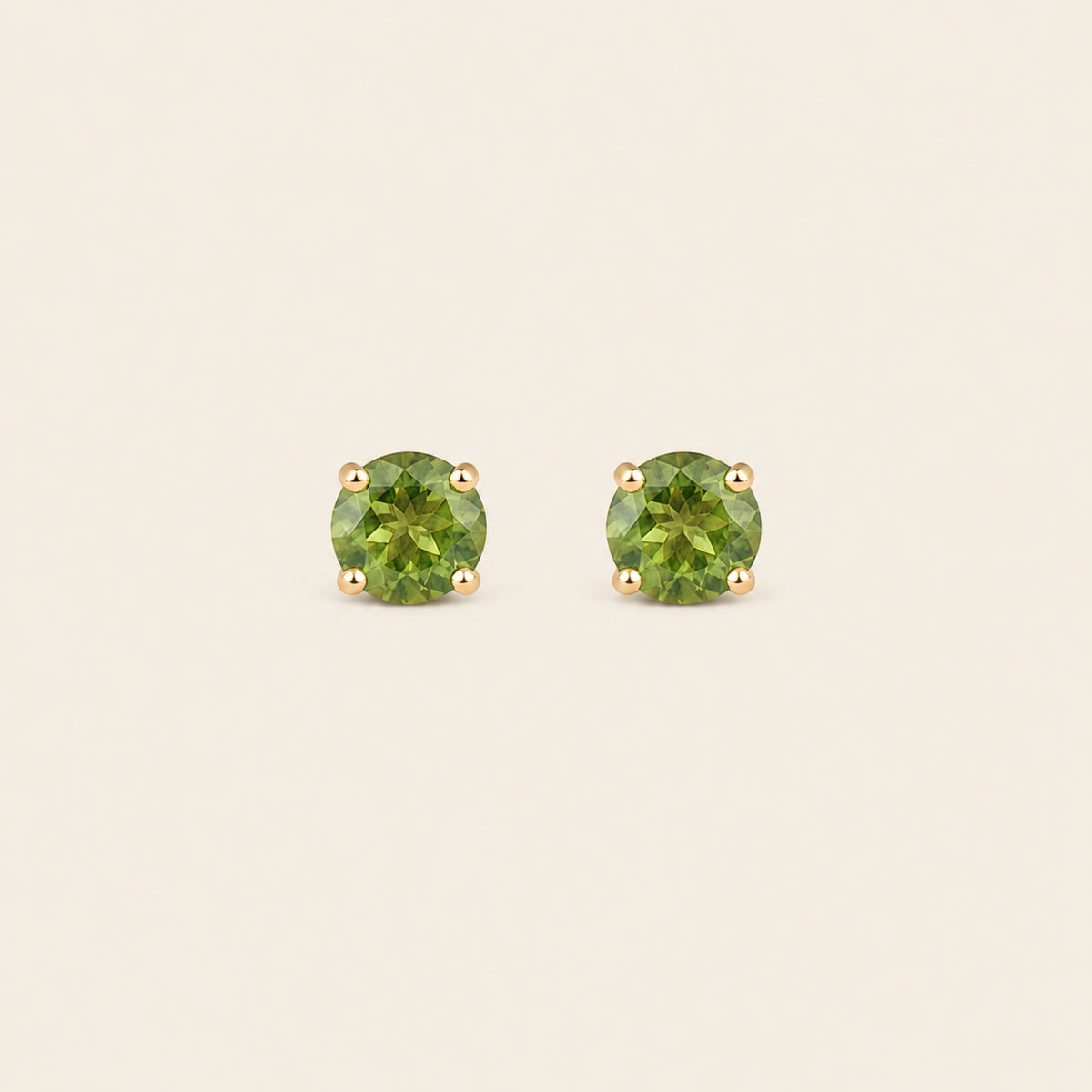 Broqueles Piedra del Mes – Oro 14k