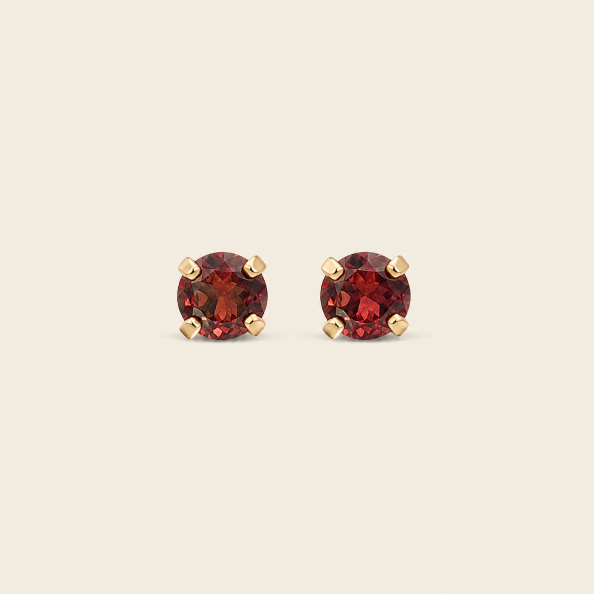 Broqueles Piedra del Mes – Oro 14k