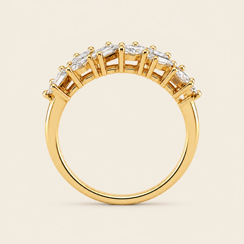 Ana – Churumbela de Oro Amarillo 14k con Diamante de Laboratorio