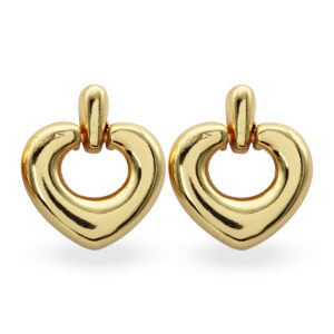 Aretes Corazón de Chapa