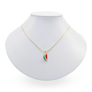 Collar con Dije de Sandia