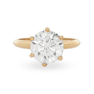 Anillo con Diamante Solitario