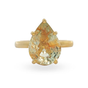 Anillo con Turmalina