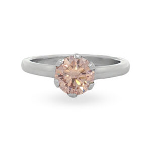 Anillo Diamante Rosa