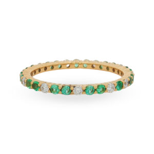 Churumbela con Esmeraldas y Diamantes Naturales