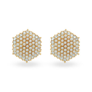 Studs con Circonias y Perlas