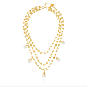 Intra Necklace White Agate