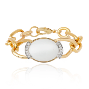 Splendore Bracelet White Agate