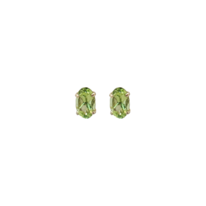 Birth Stone Oval Studs