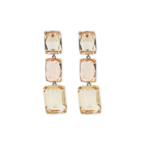 Rose Glass Studs