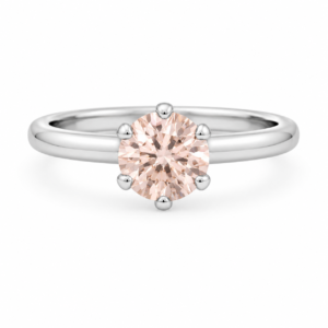 Anillo Diamante Rosa