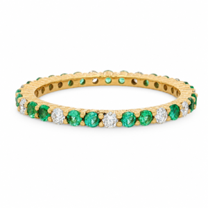 Churumbela con Esmeraldas y Diamantes Naturales