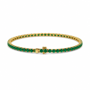 Emerald Tennis Bracelet